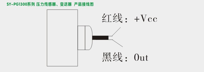 扩散硅压力变送器,PG1300压力传感器接线图